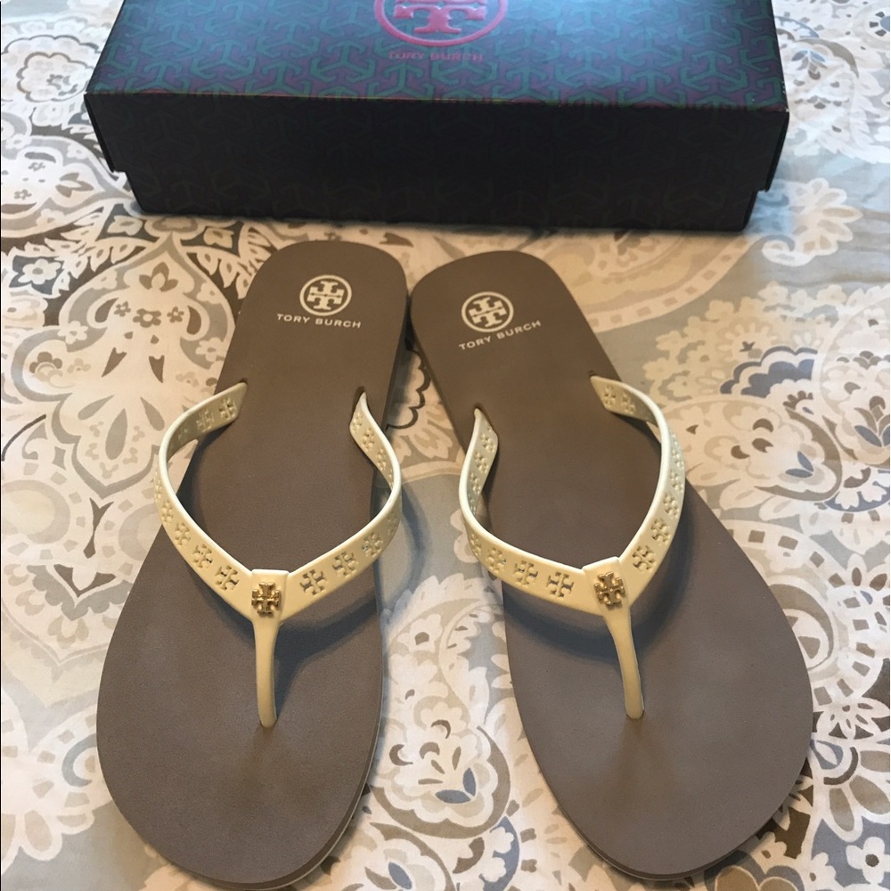 Tory Burch Miranda flip flops