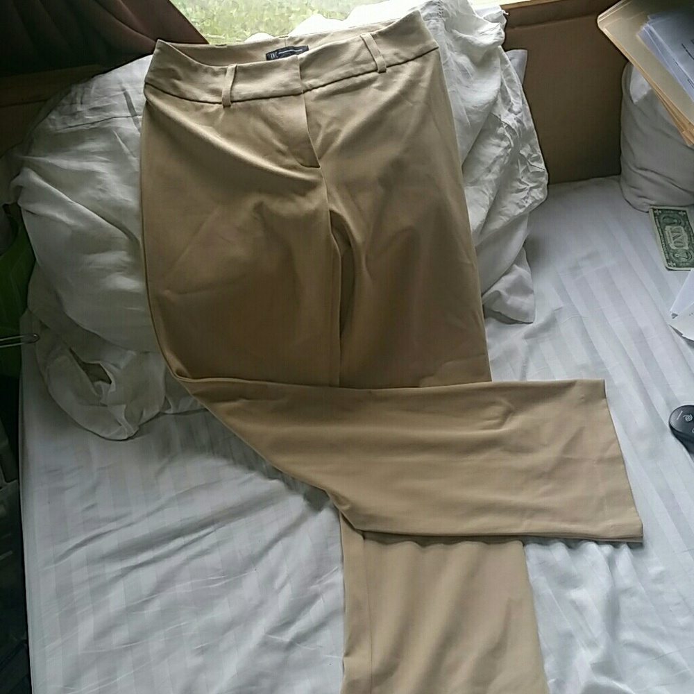 INC camel/ neutral pants