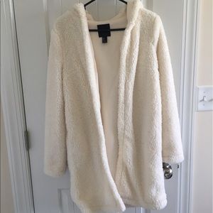 Plush Hooded Jacket