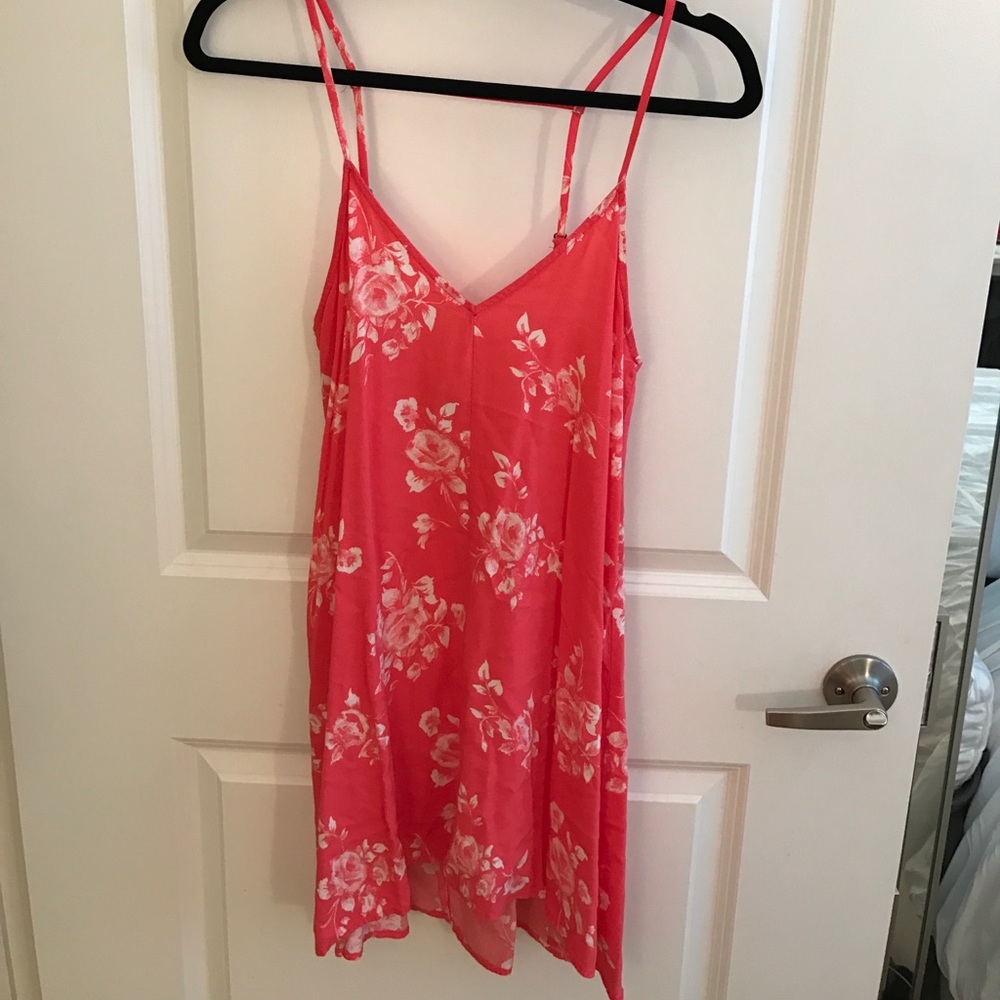 Nordstrom Pink and White Floral Sundress