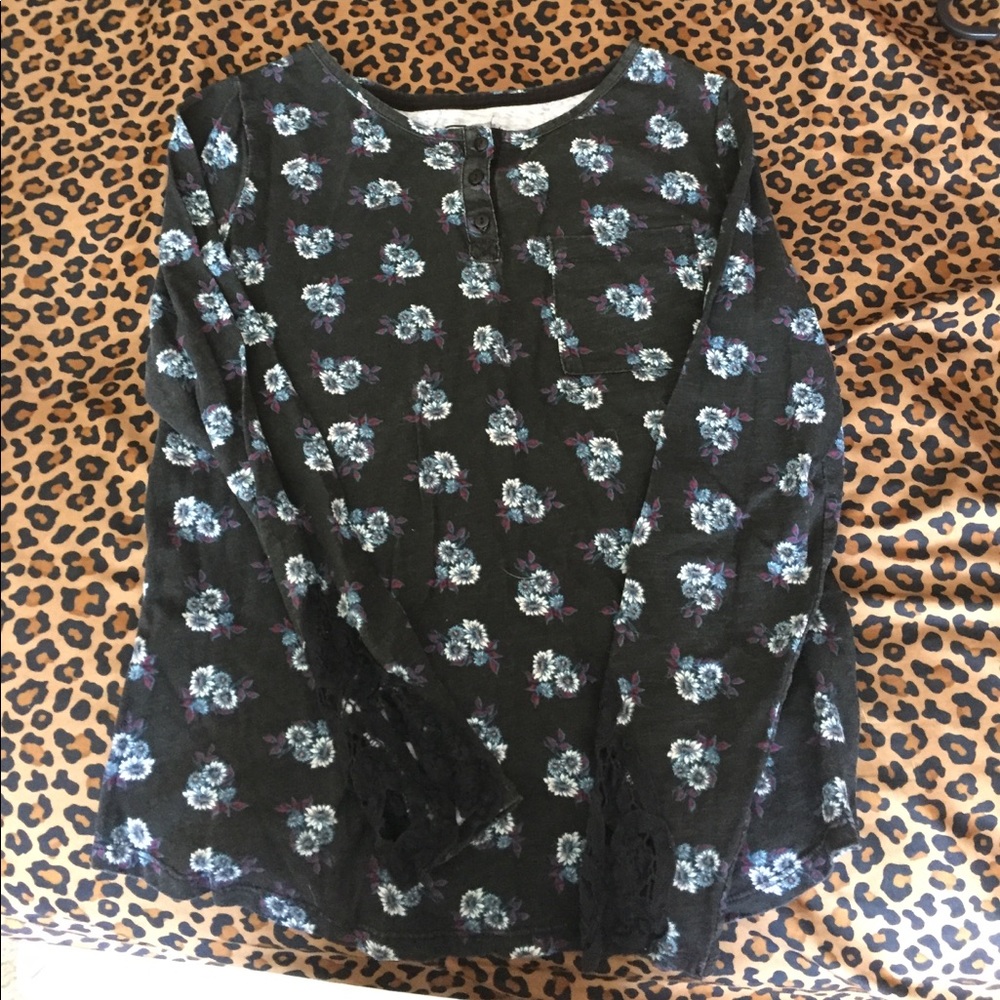 3/4 sleeve shirt from PacSun