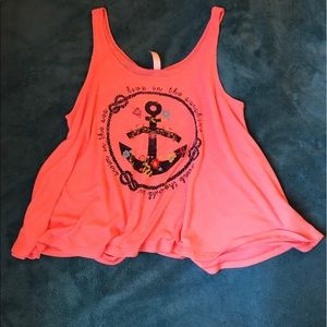 Pink tank top
