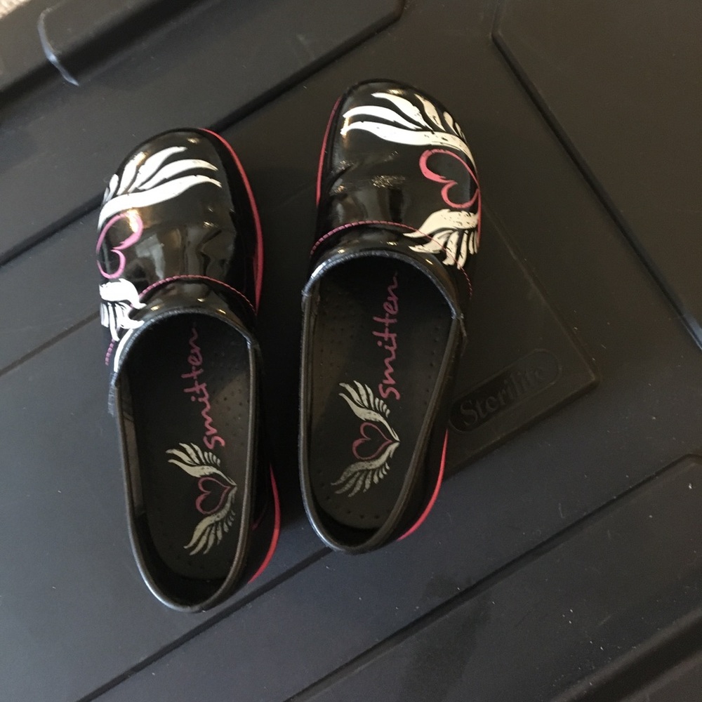 Smitten Heart Nursing Clogs