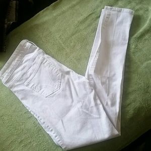 White jeans