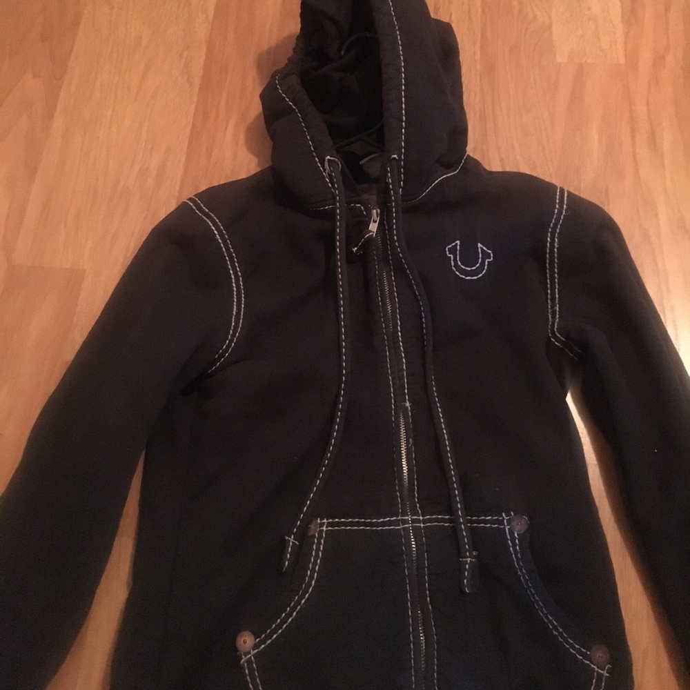 True religion Big T women's hoodie size medium