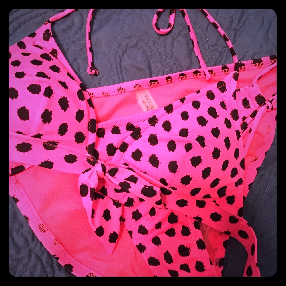 SOLD!!! 👙 Victoria's Secret hot pink/coral bikini