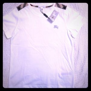 Brand New Burberry White Shirt Size 10Y