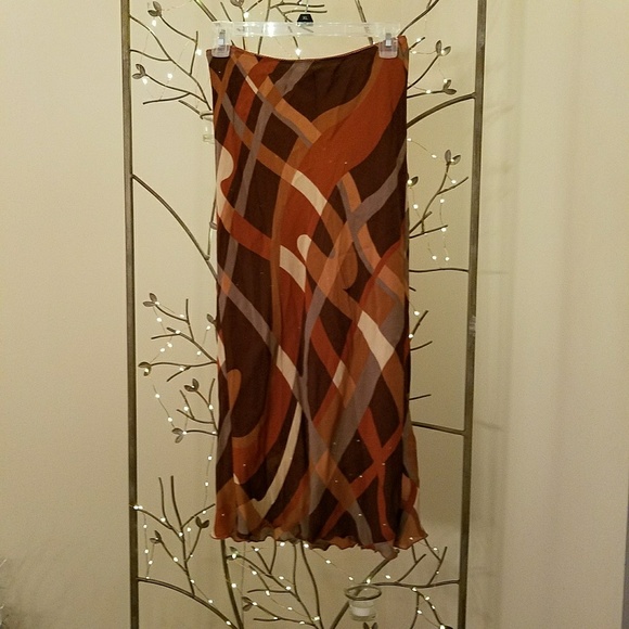 HMS Pucci Style Print Skirt - Picture 3 of 5