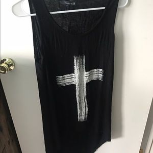 High low cross shirt from forever 21