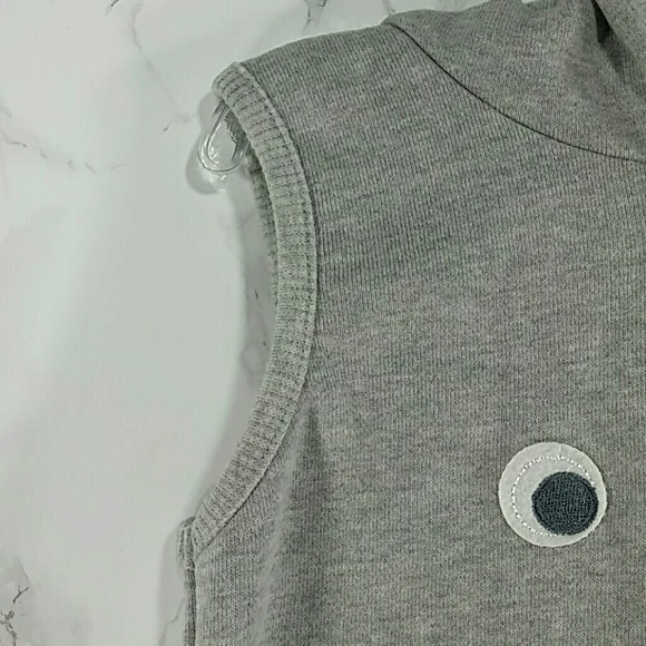 SALE***Gray Sleeveless Monster Hoodie. Kids :) - Picture 4 of 5