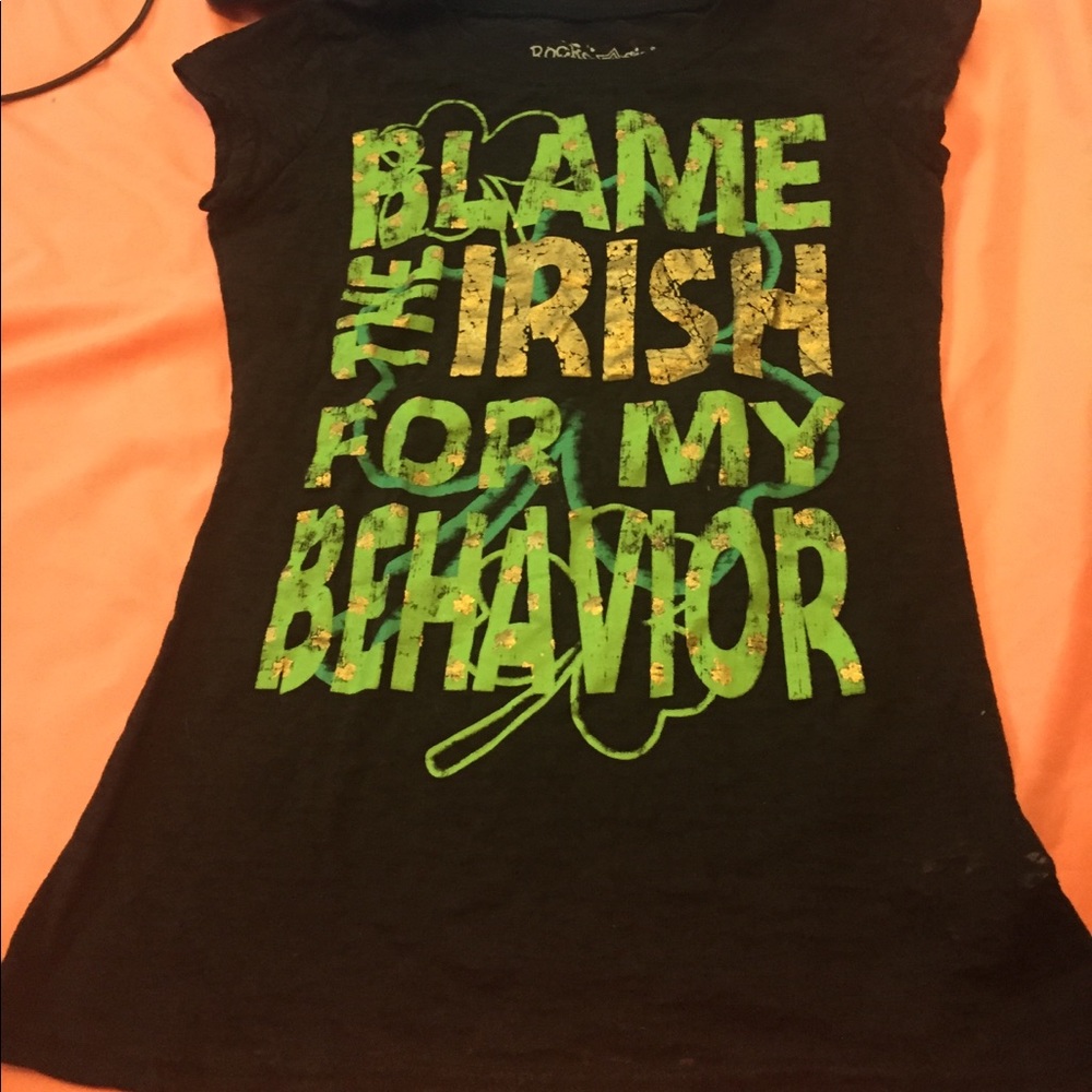 Lacy Blame The Irish In Me Shirt