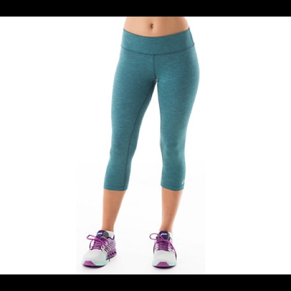NWT Dark Teal Asics Yoga Pants