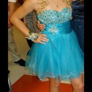 Blue tutu dress