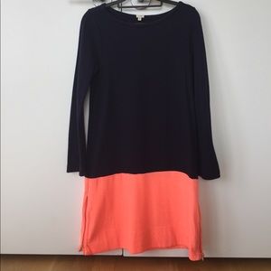J Crew - Long Sleeve Colorblock Dress - XS