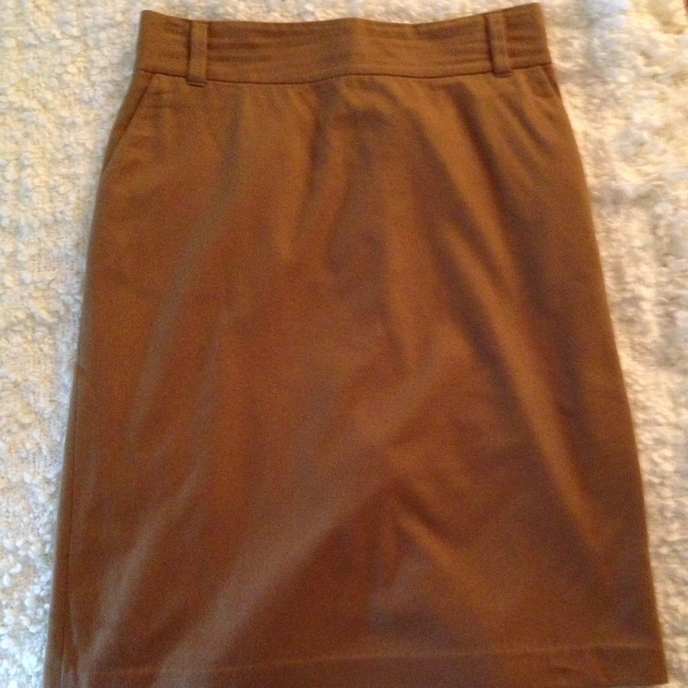 Banana Republic High-Waist Wool Pencil Skirt