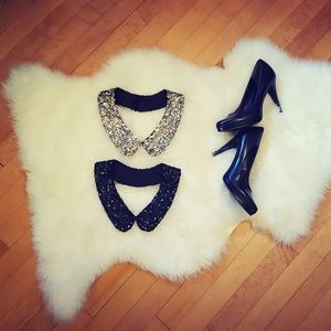 ? Bundle ? Two Sequin Peter Pan Collar Necklaces