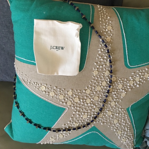 J. Crew Jewelry - 💙Gorgeous J. Crew Cobalt Blue Crystal Necklace💙