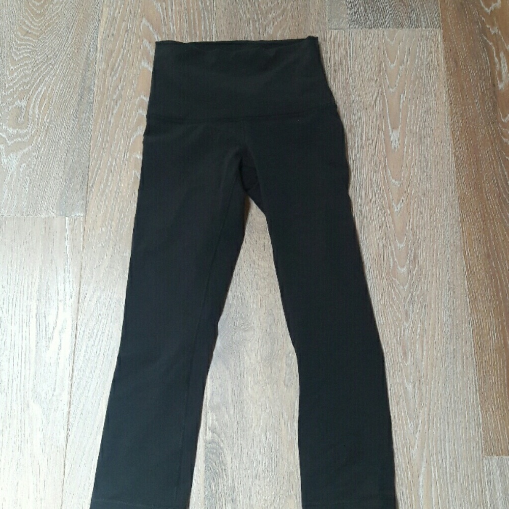 Soul cycle lululemon crop high rise leggings
