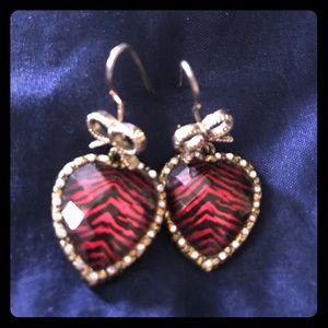 Betsey Johnson earrings
