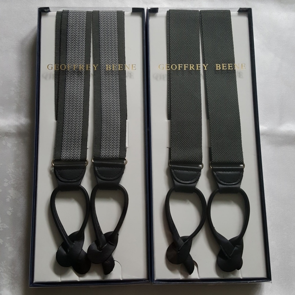 Geoffrey Beene Suspenders