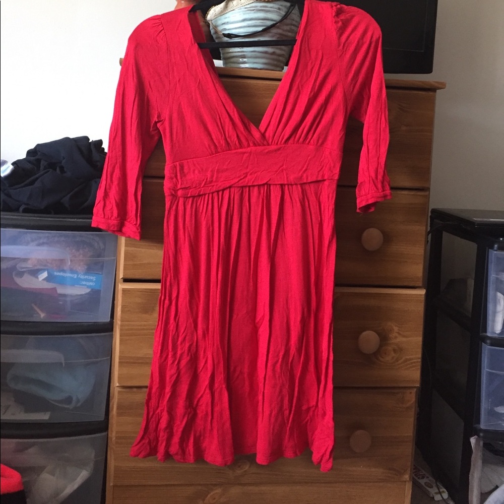3/4 sleeve dress