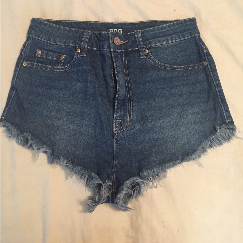Super High Rise Dolphin Shorts-Urban Outfitter