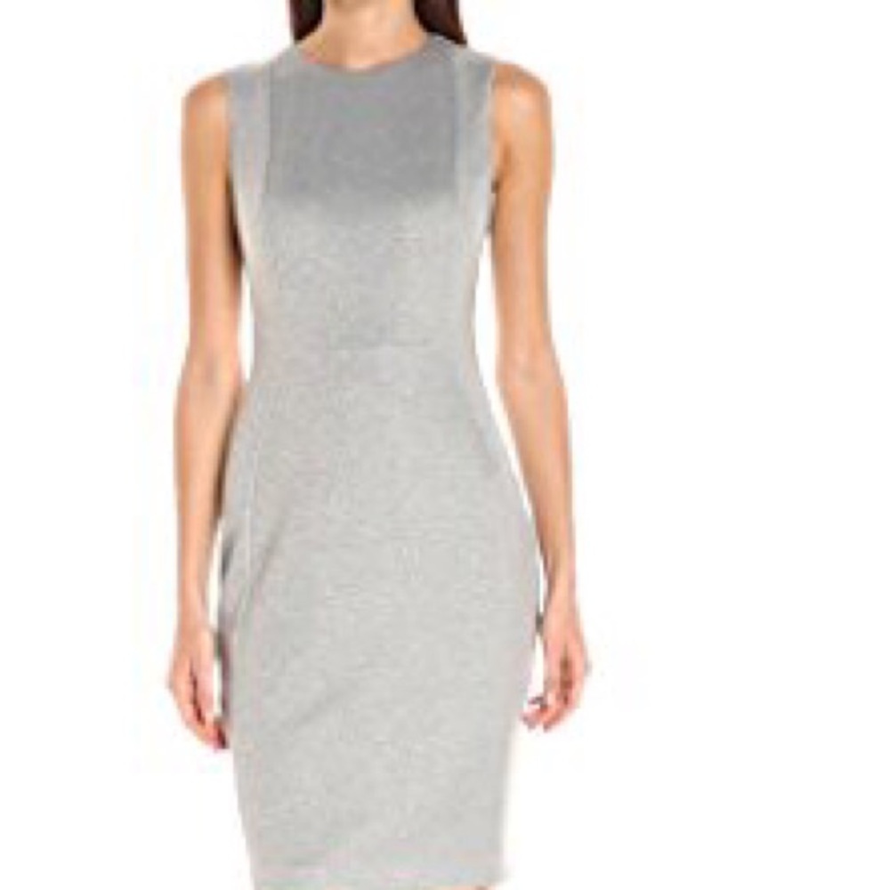 calvin klein scuba sheath dress