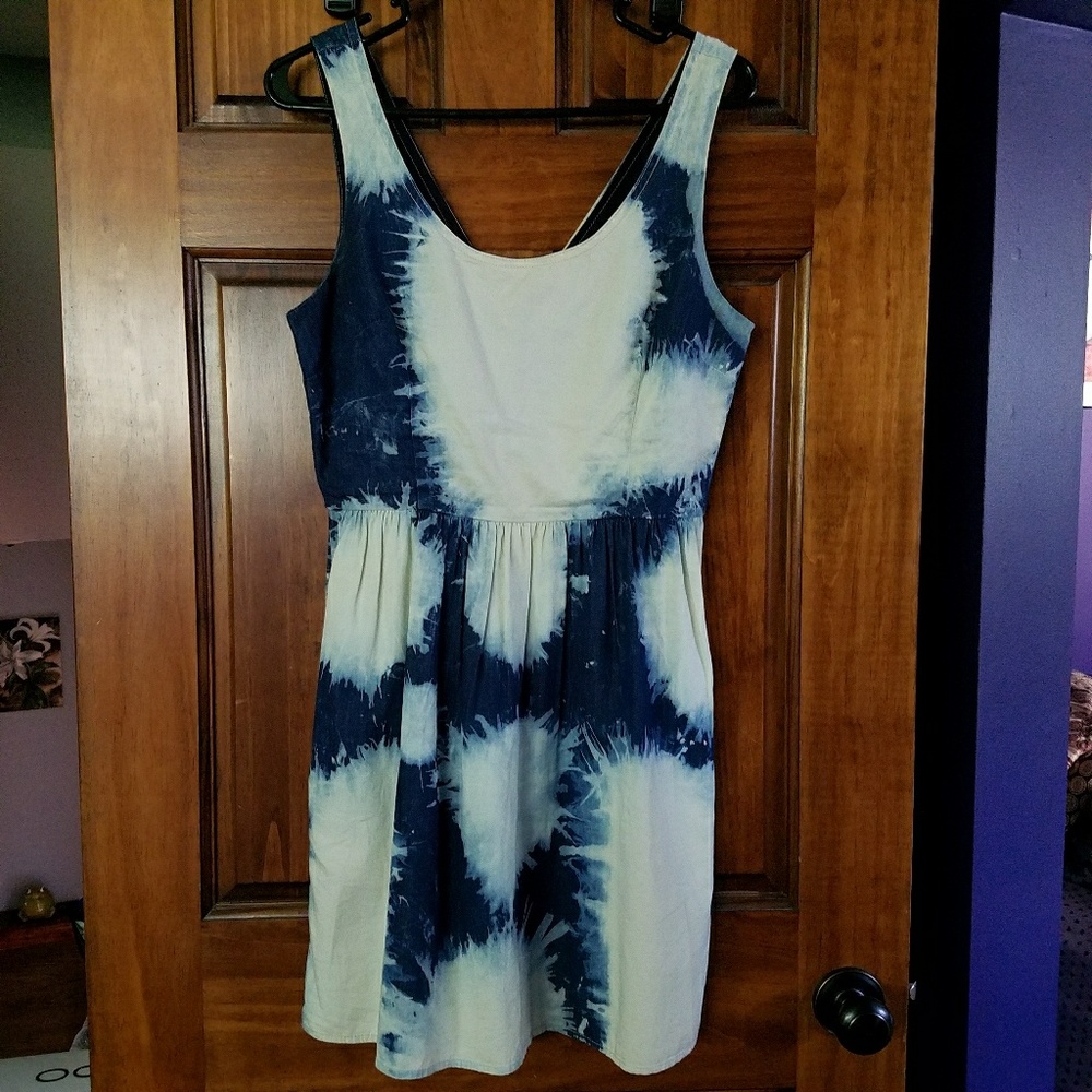American Eagle Outfitters - Tie Dye Denim Dress