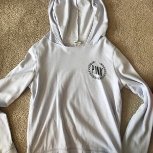Periwinkle Hooded Sweatshirt