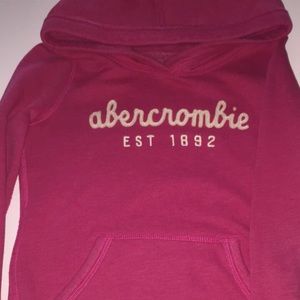 Abercrombie pink hoodie
