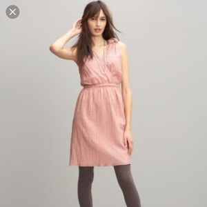 Blush cocktail dress by Banana Republic