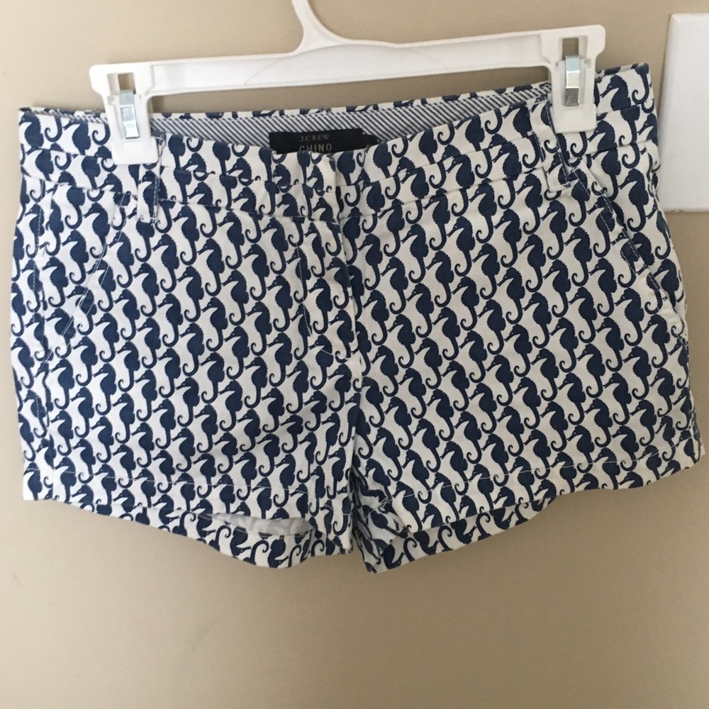 3" J Crew Chino Shorts