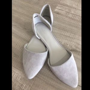 Urban Outfitters Velvet Pointe Toe Flats