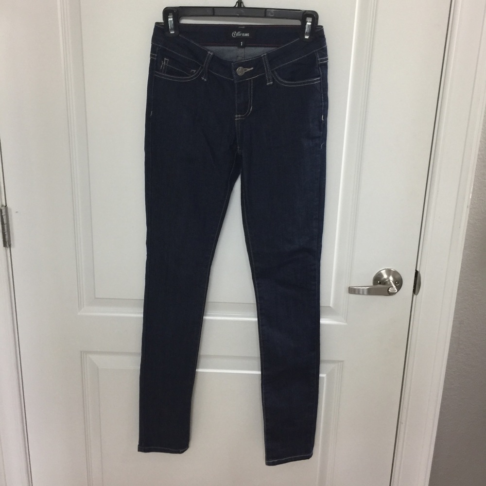 Cello skinny jeans size 1 dark wash
