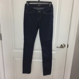 Cello skinny jeans size 1 dark wash