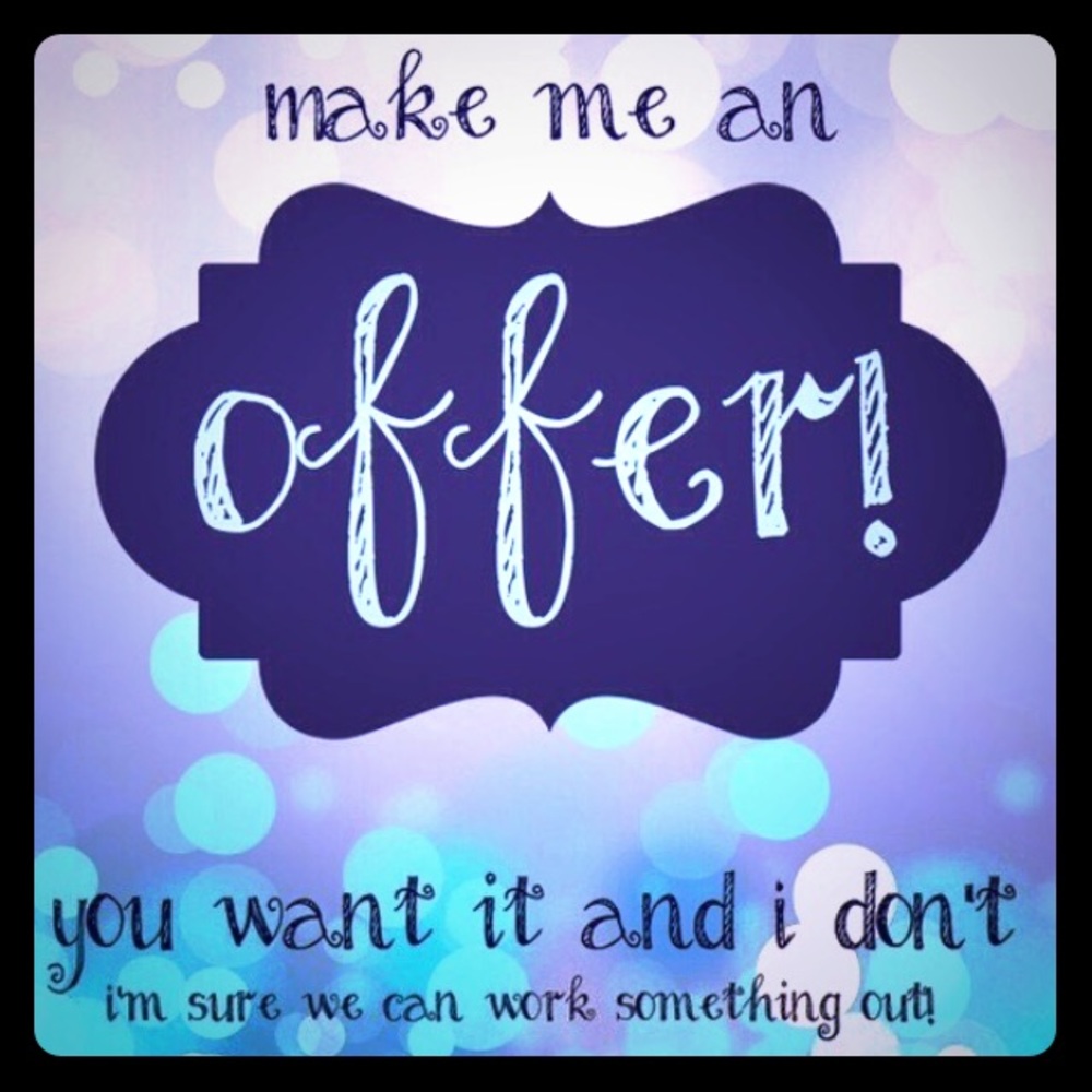 I accept offers