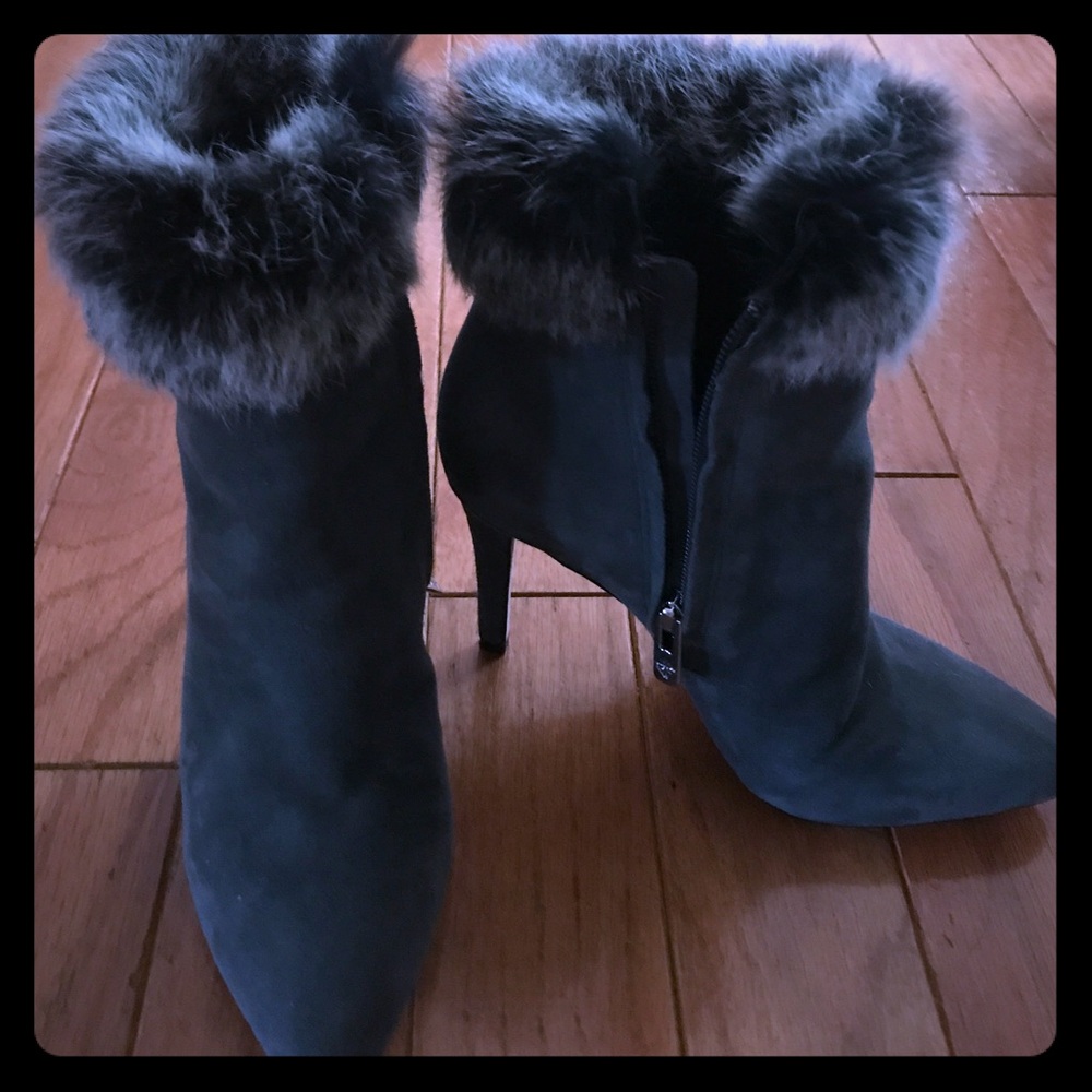 Antonio Melanie fur booties