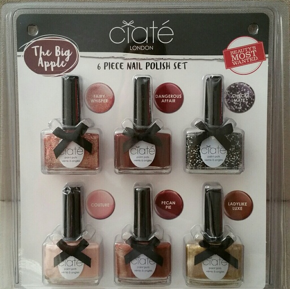 70 off ciate other new ciate nail polish gift set 6 70 off ciate other new ciate nail polish gift set 6