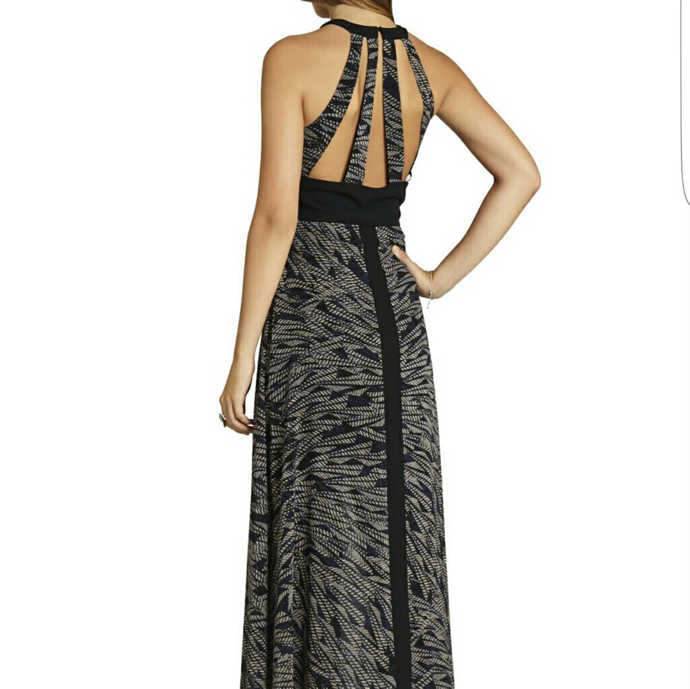 BCBG Cut-out back maxi dress - sz 10