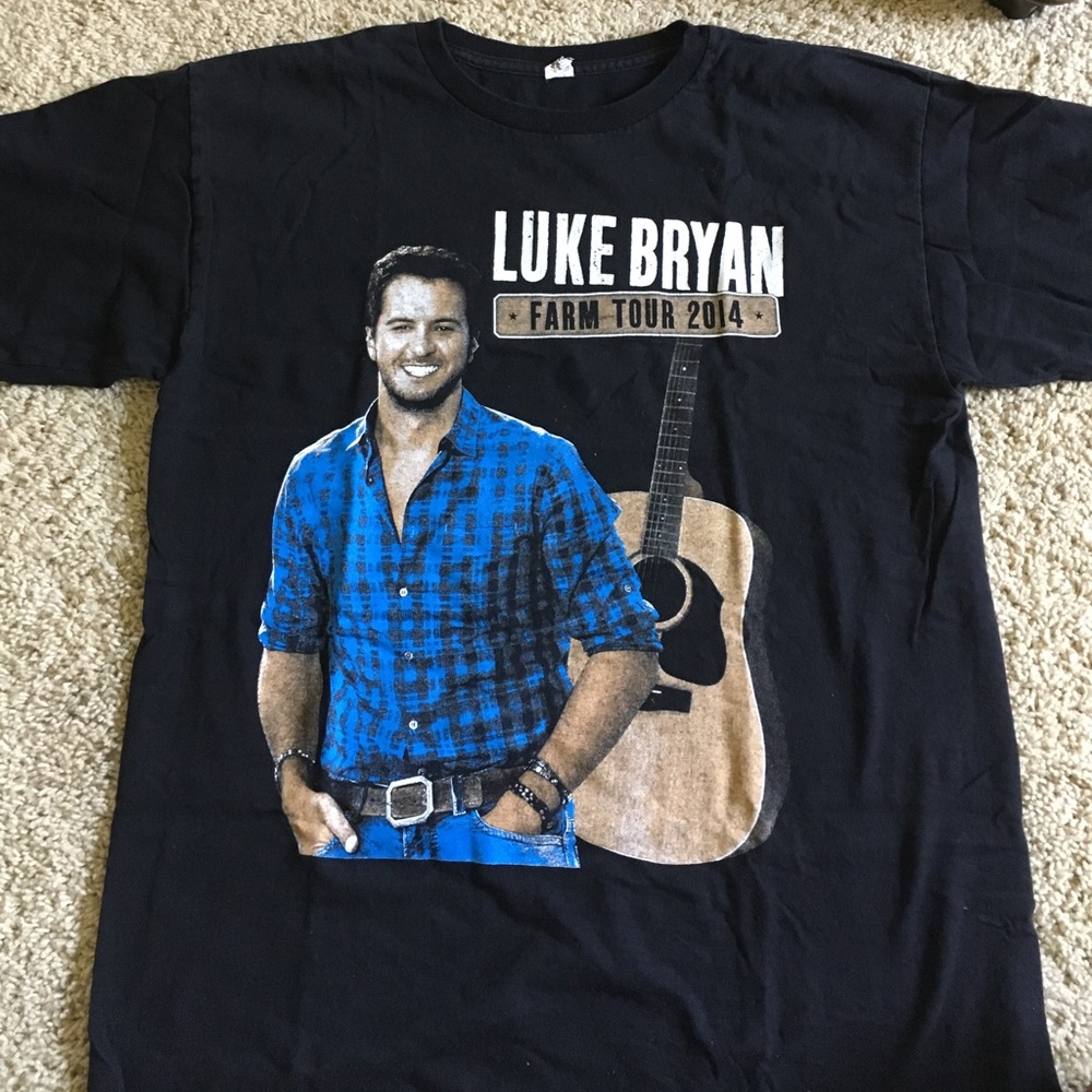 Luke Bryan farm tour t shirt