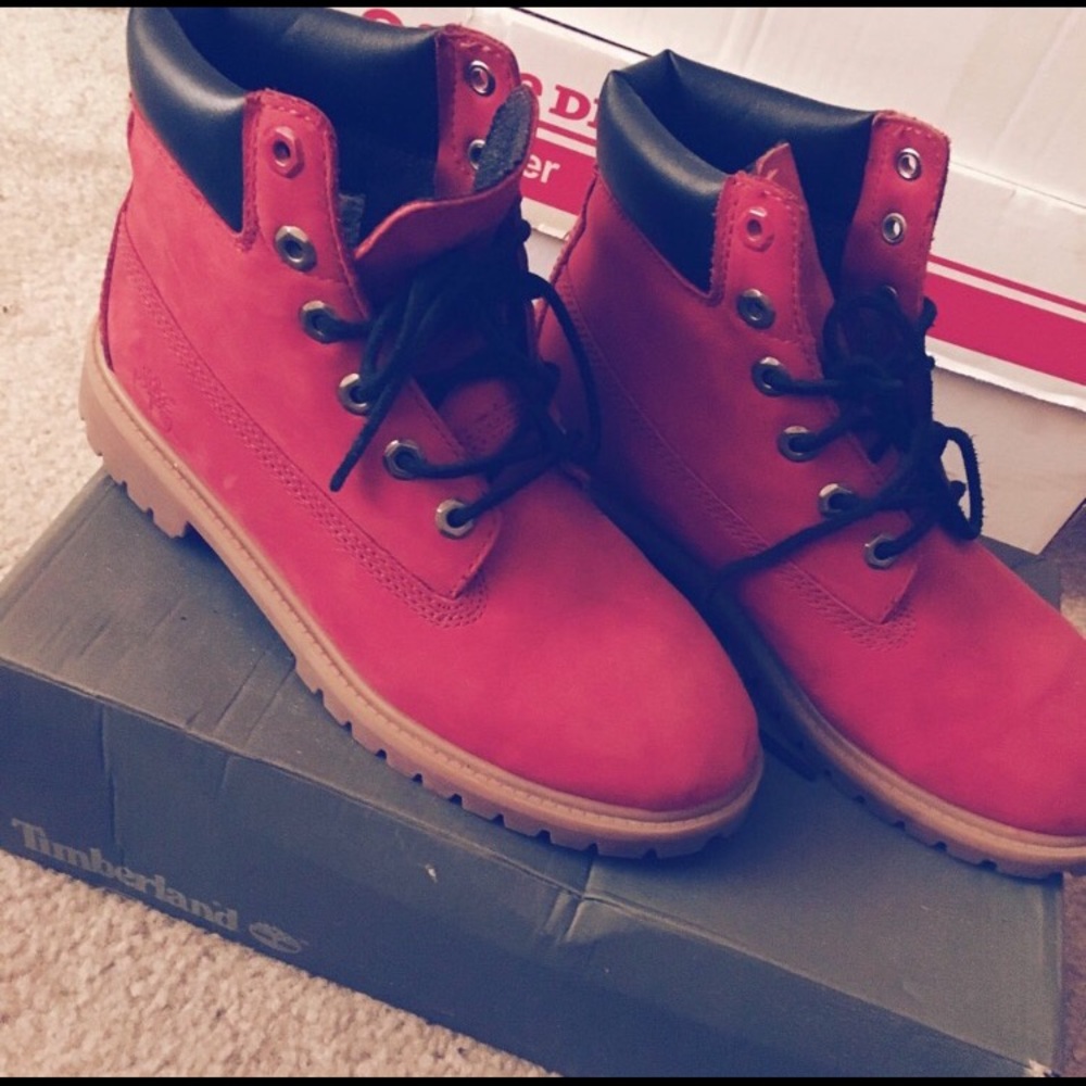 LIMITED EDITION- Red Timberlands