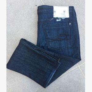 Chip and Pepper Dark Wash Straight Leg Jeans