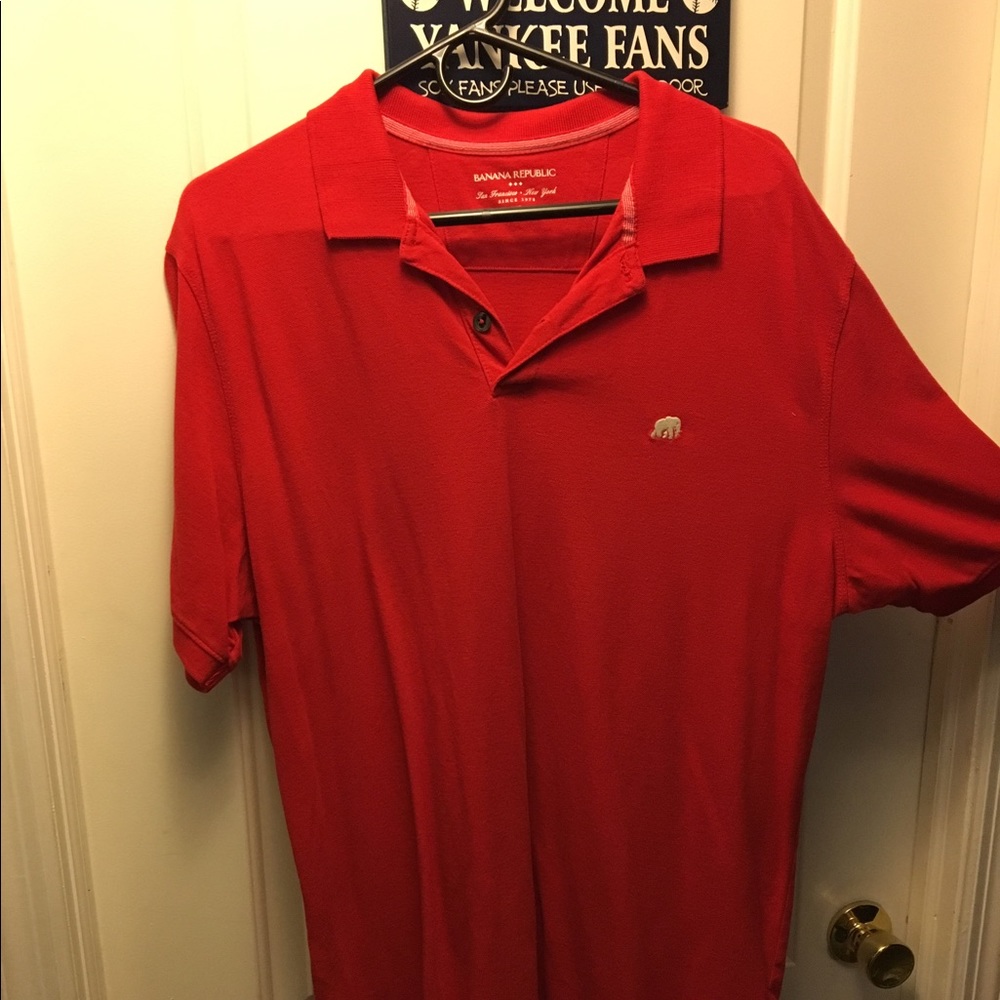 Banana Republic Polo Shirt size XL