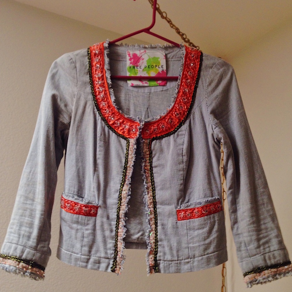 Free People midi blazer