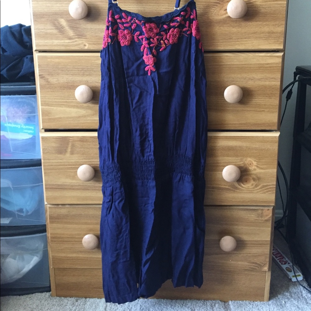 Blue romper