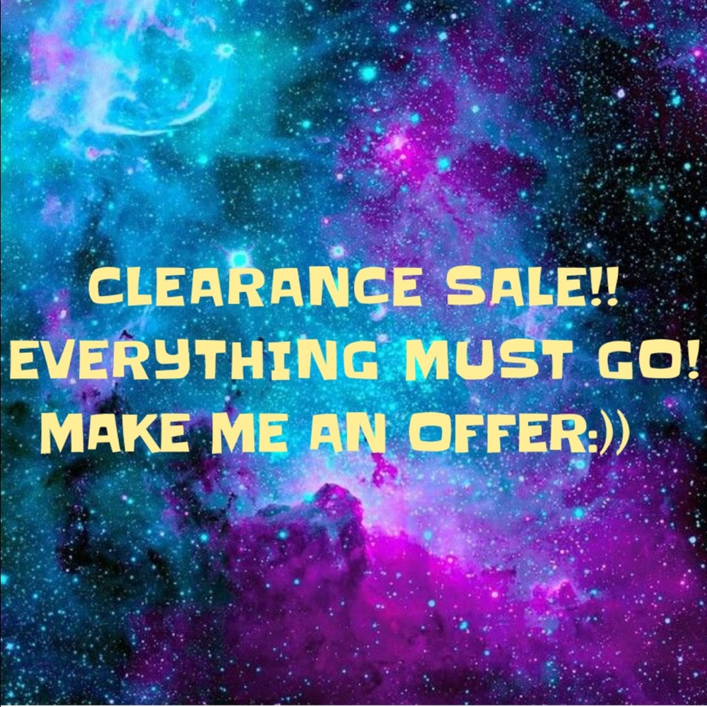 CLEARANCE SALE!