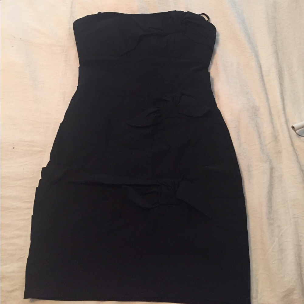 Black Mini Club Dress