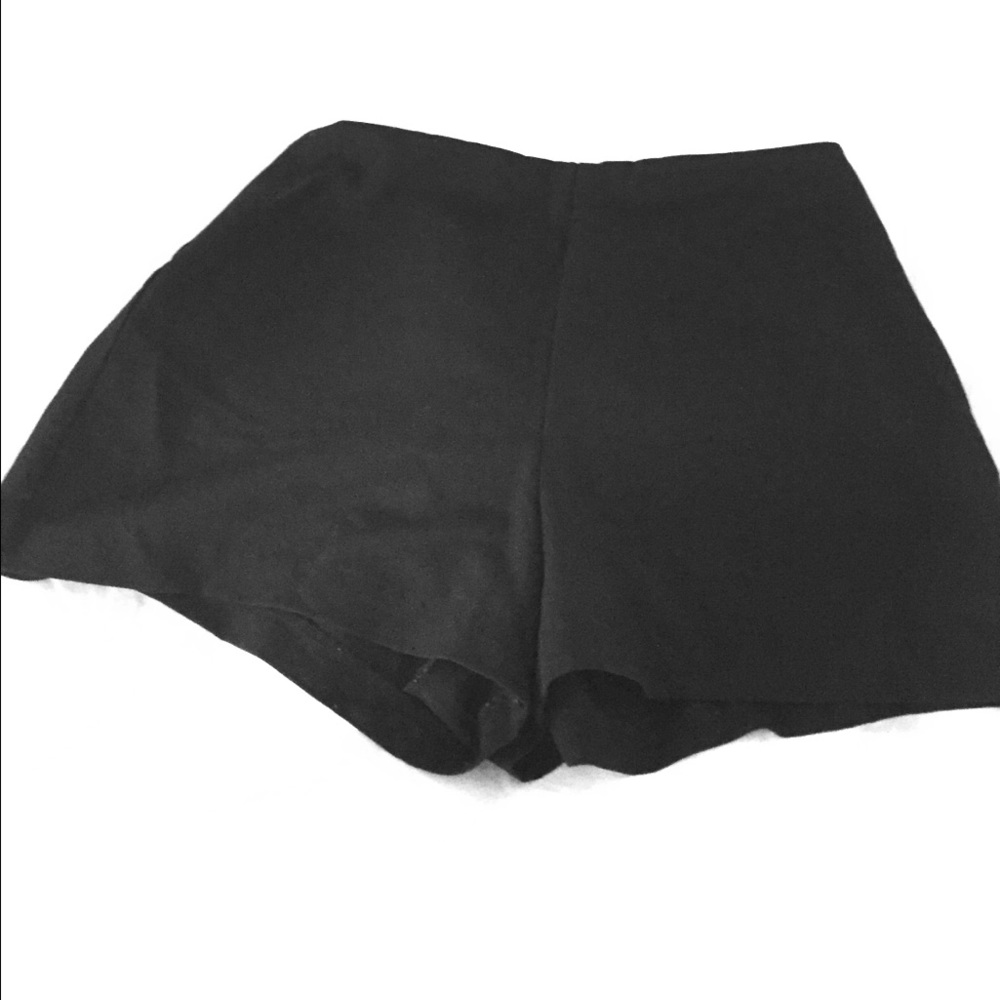 Aqua black shorts. Size L. Like new!