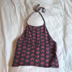 Halter crop top