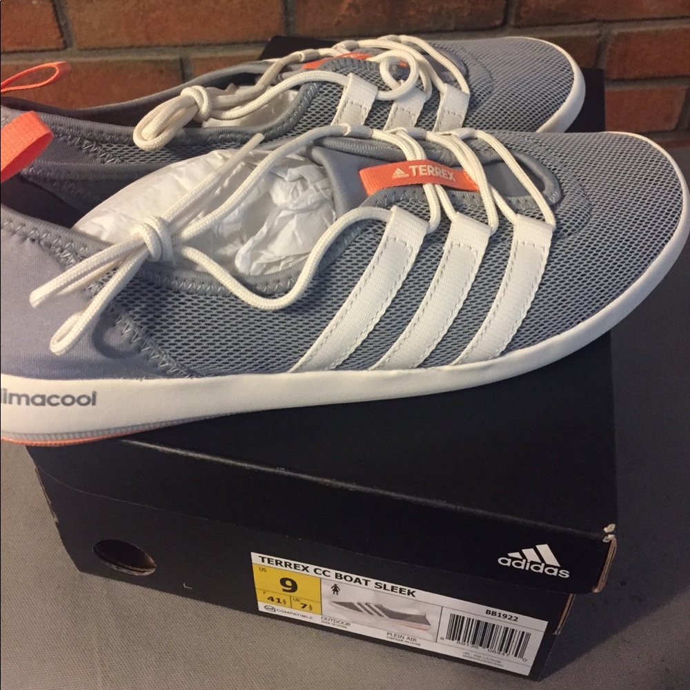 Adidas Terrex CC (ClimaCool) boat sleek sneakers.